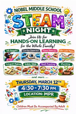 Nobel Steam Night